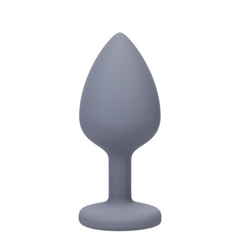 Play With My Butt Not My Heart Silicone Anal Trainer Set Grey > Anal Range > Butt Plug Kits