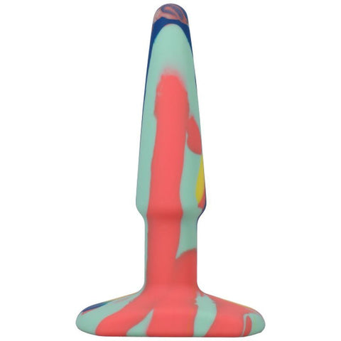 Groovy Silicone Anal Plug 4 Inch Sunrise Default Title Butt Plugs