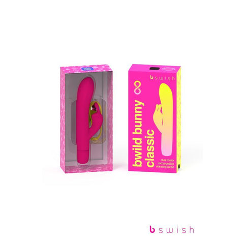 Bwild Bunny Classic Infinite Sunset Pink Rabbit Vibrator VIBRATORS-RABBIT