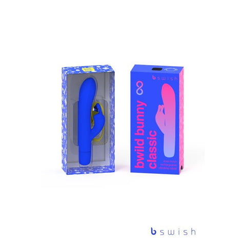 Bwild Bunny Classic Infinite Pacific Blue Dual Motor Vibrator VIBRATORS-RABBIT