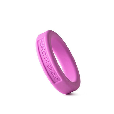 Classic Silicone Medium Stretch Penis Ring 36mm in Pink COCK RINGS