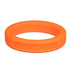 Classic Silicone Medium Stretch Penis Ring 44mm Orange Default Title > Cock Ring > Single