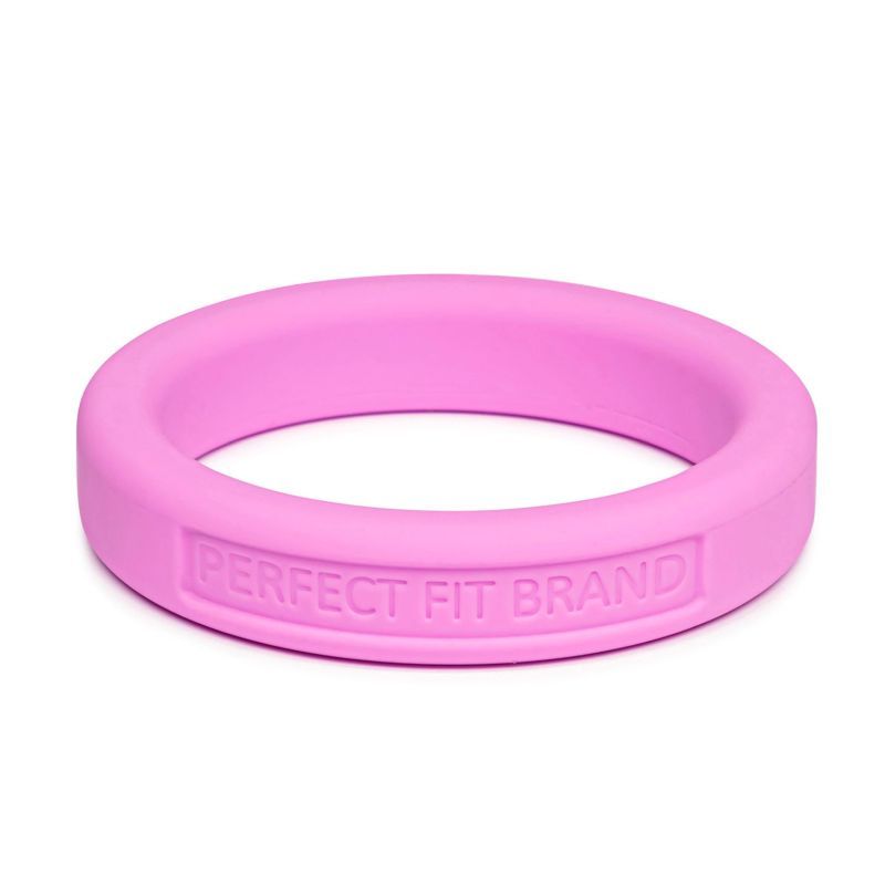 Classic Silicone Medium Stretch Penis Ring 44mm Pink Default Title COCK RINGS