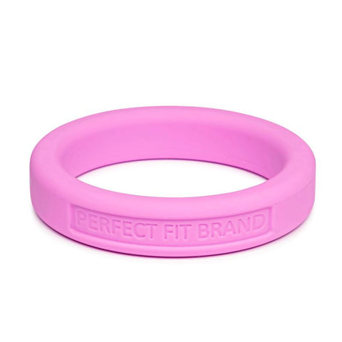 Classic Silicone Medium Stretch Penis Ring 44mm Pink Default Title COCK RINGS