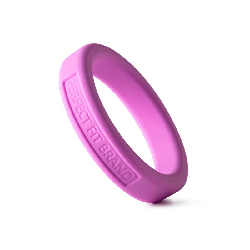 Classic Silicone Medium Stretch Penis Ring 44mm Pink > Cock Ring > Single