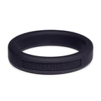 Classic Silicone Medium Stretch Penis Ring 44mm Black Default Title > Cock Ring > Single