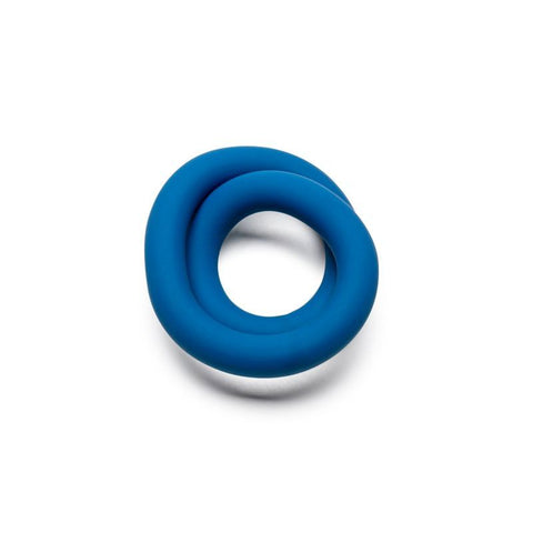 Silicone Hefty Wrap Ring 229mm Blue Adult Sex Toy COCK RINGS