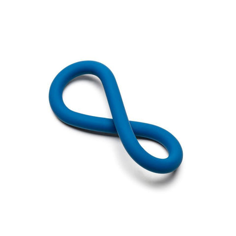 Silicone Hefty Wrap Ring 229mm Blue Adult Sex Toy COCK RINGS