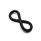Silicone Hefty Wrap Ring 229mm Black > Cock Ring > Single