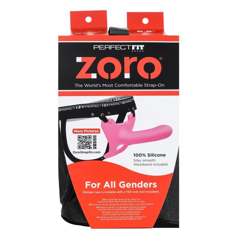 Zoro Strap-On 6.5 Inch Pink Adult Sex Toy STRAP-ONS