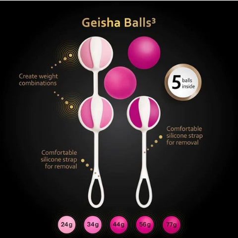 G Vibe Geisha Balls3 > Sex Toys For Ladies > Kegel Exercise