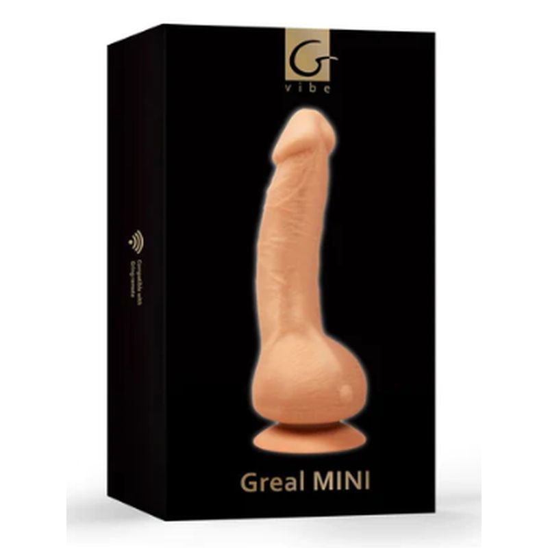 Greal Realistic Bioskin Vibrator with Suction Cup > Dildos > Realistic Dildos