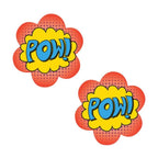 POW Pasties 2.5x2.5 Inches Comic Book-Inspired Nipztix Adhesive Pasties Default Title > Clothes > Pasties
