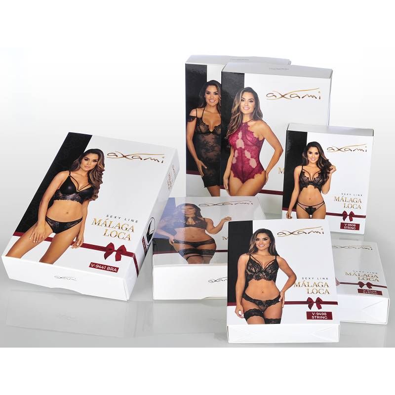 Black Lace Strappy G-String with Gold Rings Premium Quality > Clothes > Panties