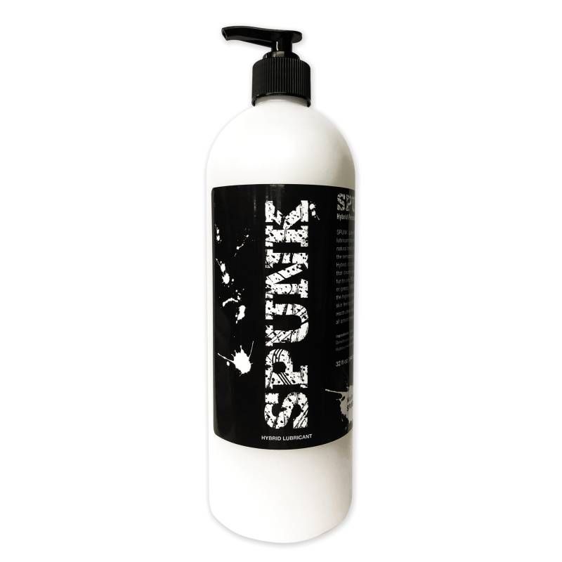 Spunk Hybrid Lubricant 32oz – Water-Based Silicone Lubricant White > Lube > Speciality Exempt