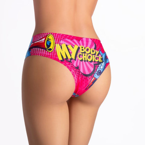 Comics Relax Girl Slip Lingerie Size S M L XL Extra Large Panties