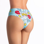 Comics Beach Girl Slip Lingerie Size S M L XL > Clothes > Panties