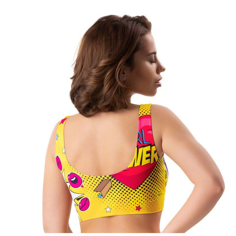 Comics Insta Crop Top for Women Size S to XL Small Panties