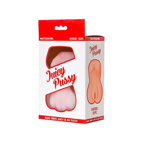 Juicy Masturbator Cherry Ripe Strokers - Manual