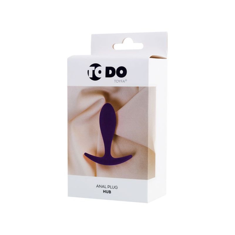 ToDo Hub Anal Plug (Violet) – Petite Silicone Anal Plug 7.2cm > Anal Range > Butt Plugs
