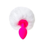 Todo Sweet Bunny Anal Plug with White Fluffy Tail Silicone Anal Toy Default Title > Anal Range > Tail Butt Plugs
