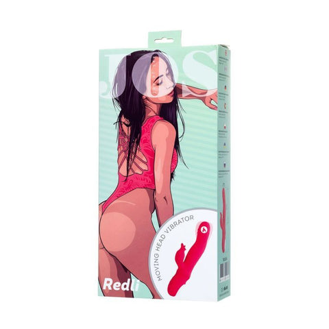 JOS Redli Heating and Rotating Rabbit Tickler 10 Modes VIBRATORS-RABBIT-MULTI