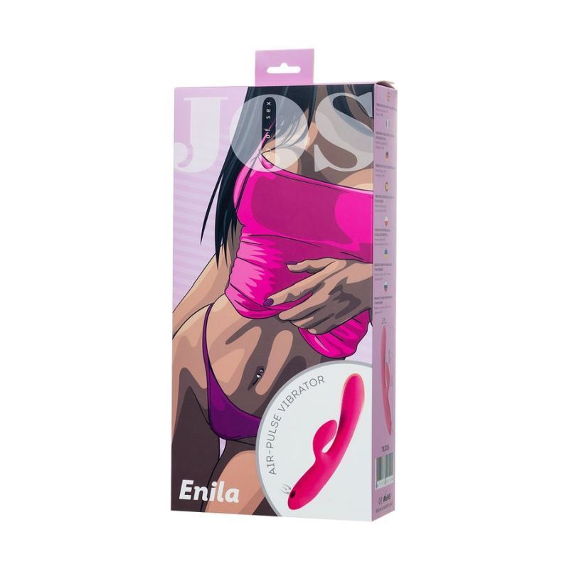 JOS Enila Dual Ended Stimulator – Waterproof 2-in-1 Clitoral and G-Spot Vibrator Adult Toys