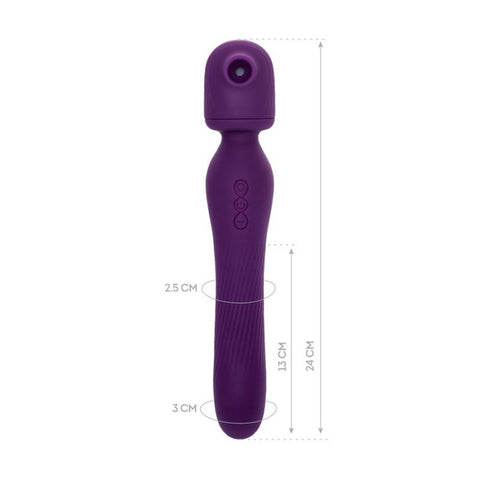 JOS Kisom 2 In 1 Wand Stimulator with 10 Vibration Modes STIMULATORS