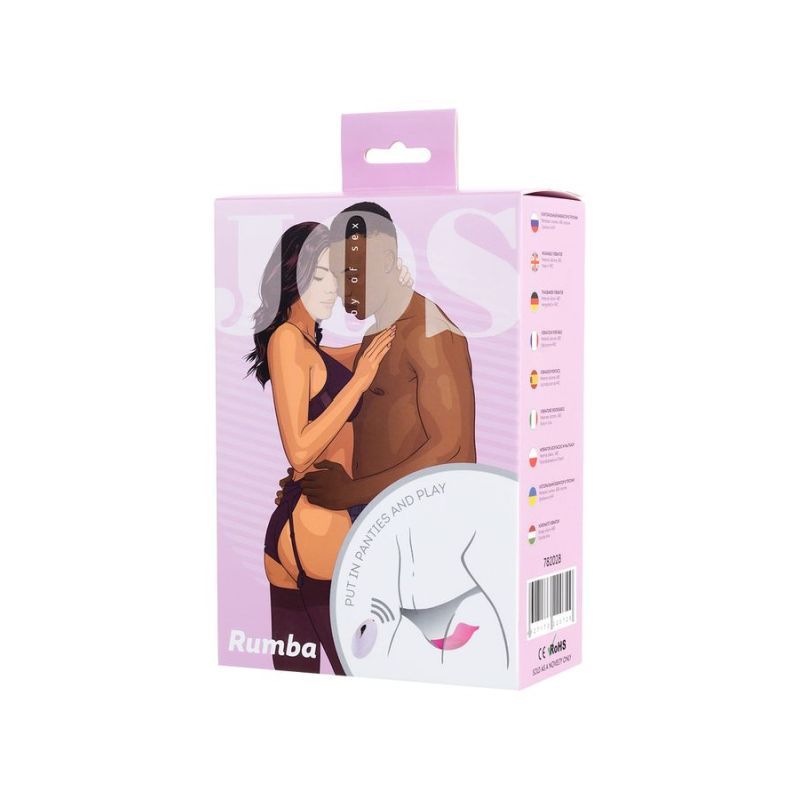 JOS Rumba Wearable Vibrator - Hot Pink Silicone Toy > Sex Toys For Ladies > Panty Vibes