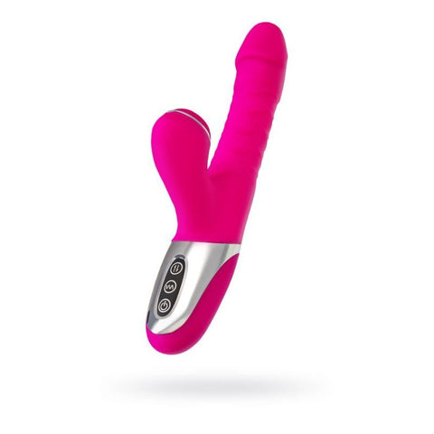 JOS To-Frolly Thrusting and Sucking Vibrator 2cm Stretch VIBRATORS-RABBIT-MULTI