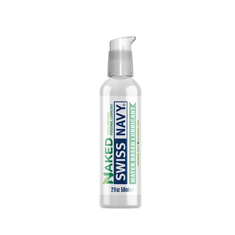Swiss Navy Naked - All Natural Water Based Lubricant 8 Ounce 237ml Default Title > Lube > Water Based