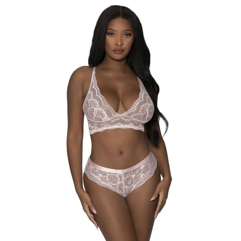 Lace Cami and Short Set in UK Size S/M to Queen Small Medium > Clothes > Bra Sets