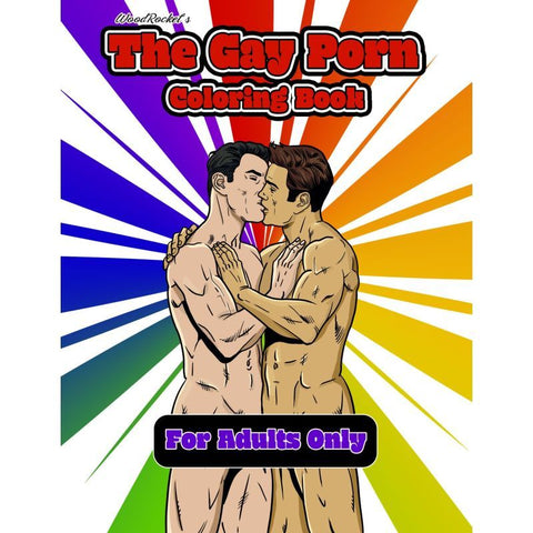 The Gay Porn Colouring Book – Adult Coloring Book Default Title > Novelties > Gag Gifts