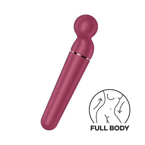 Satisfyer Planet Wand-er Berry Massager for Full-Body Use Electric Massager