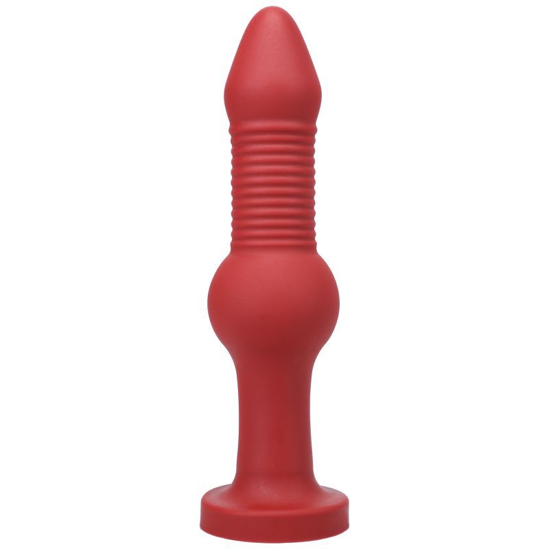 Fido Anal Ruby – Ribbed Silicone Anal Plug 9" Insertable Ruby > Anal Range > Oversized Anal Toys
