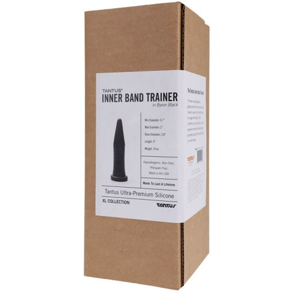 Inner Band Trainer Onyx – 100% Ultra-Premium Soft Silicone 9" Secondary image