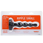 Ripple Small Onyx Silicone Starter Plug – Smooth Graduated Design Beginner Plug > Anal Range > Butt Plugs