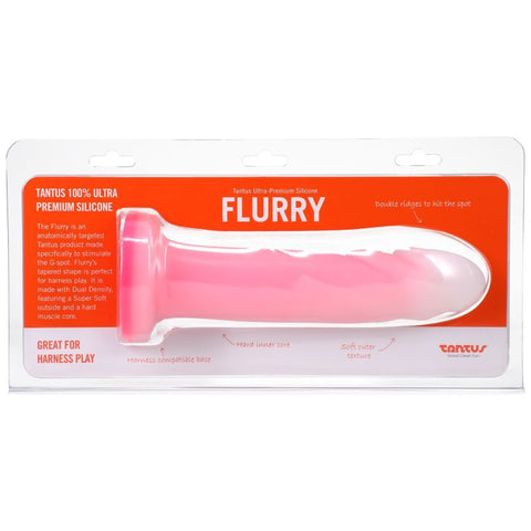 Flurry Dual Density Dildo Rose Quartz DONGS