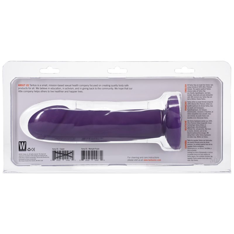 Vamp Soft Dildo Amethyst – Ultra-Premium Soft Silicone 7" Dildo
