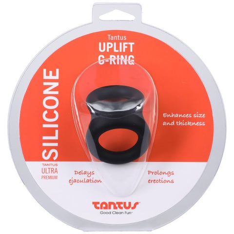 Uplift Silicone Cock Ring Onyx for Enhanced Comfort and Performance COCK RINGS