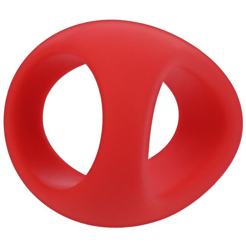 Stirrup Silicone Cock Ring in Crimson > Cock Ring > Sling