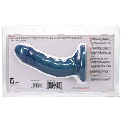 Curve Dildo Malachite 6 Inch for G-Spot and P-Spot Stimulation DONGS