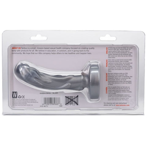 Mini Magma Dildo Silver Harness Compatible Ultra Premium Silicone > Dildos > Strap On Dildos
