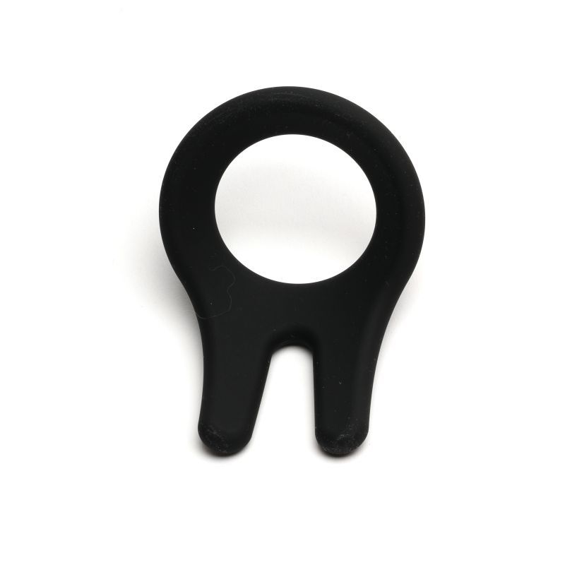 Cockpit Ring Black Premium Teardrop Shape Comfort and Performance Enhancer > Cock Ring > Single