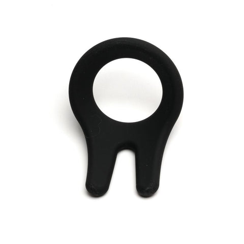 Cockpit Ring Black Premium Teardrop Shape Comfort and Performance Enhancer > Cock Ring > Single