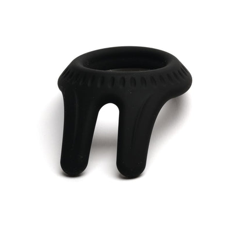 Cockpit Ring Black Premium Teardrop Shape Comfort and Performance Enhancer > Cock Ring > Single