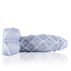 Fetishique Liquid Silicone Medium 8 Inch Vac-U-Lock Dildo with Textured Ridges and Bumps > Dildos > Realistic Dildos