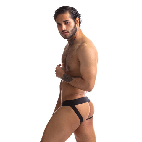 Jersey Jock Black and Green Large Jockstraps