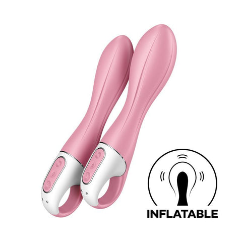 Satisfyer Air Pump Vibrator 2 Light Red Vibrators