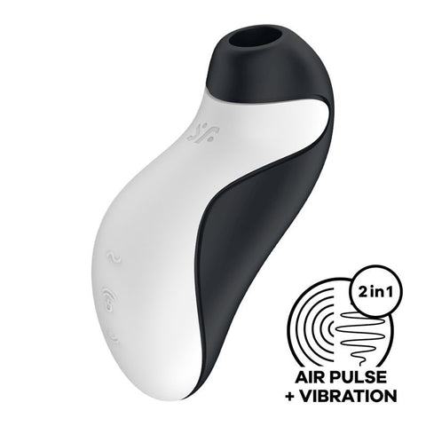 Satisfyer Orca Double Air Pulse Clitoral Vibrator With Vibration STIMULATORS